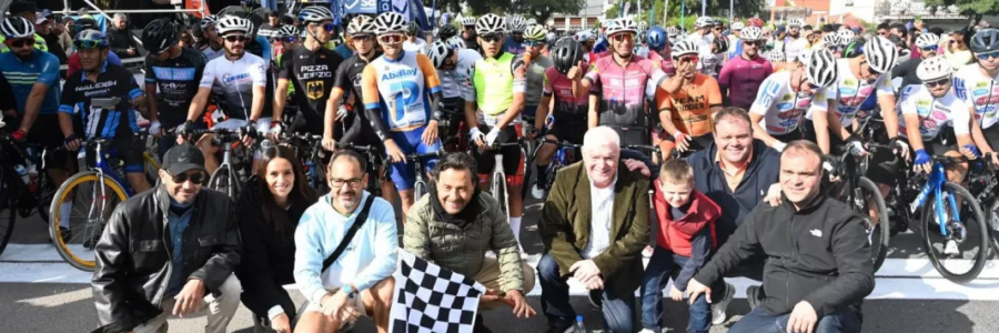 Sáenz acompañó la 94ª edición de la Clásica 1° de Mayo, ícono del deporte salteño