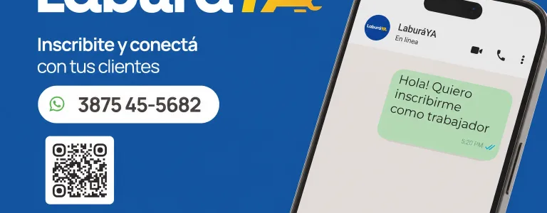 El Intendente Emiliano lanzó “Laburá Ya”, el chat de WhatsApp que conecta oficios con clientes