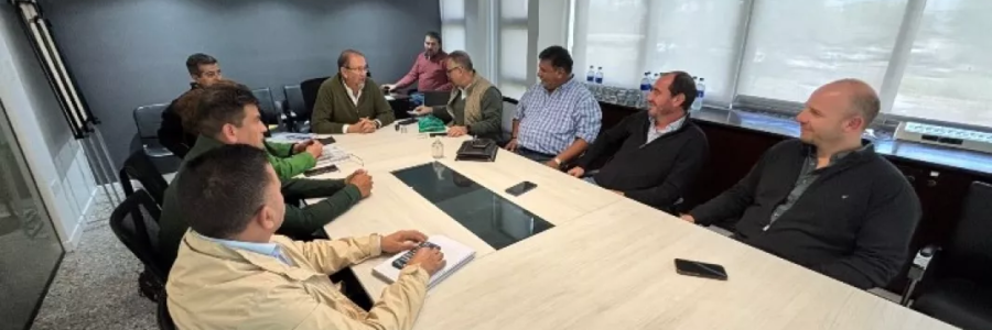 El jefe de Gabinete, Sergio Camacho, trabaja temas regionales con intendentes del Valle de Lerma
