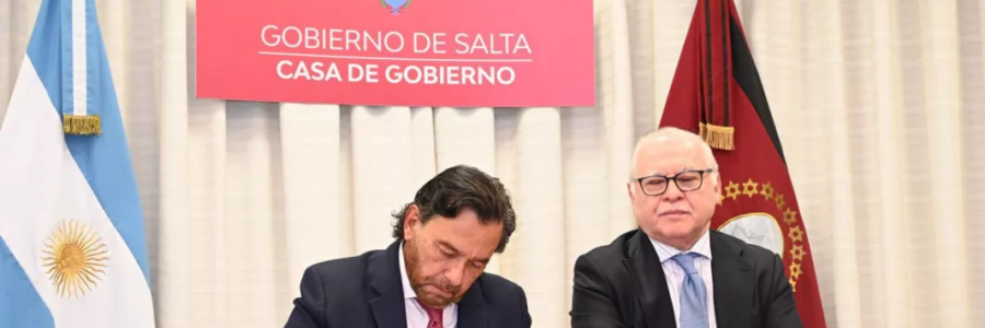 Sáenz firmó un acuerdo con el Hospital Italiano para fortalecer la alta complejidad y la investigación médica