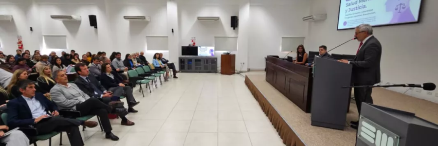 Se realizaron las jornadas de Capacitación sobre Salud Mental y Justicia en la Escuela de la Magistratura