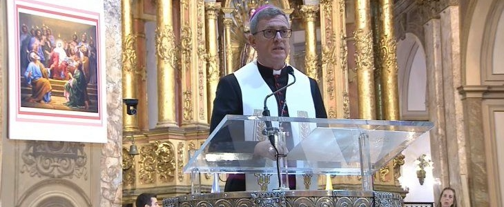 Javier Milei le respondió a Jorge García Cuerva tras las críticas por el «terrorismo de las redes» en el Tedeum