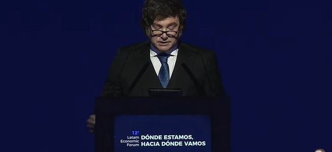 Javier Milei: «Argentina va a ser investment grade el día que los argentinos terminen de sepultar al populismo»
