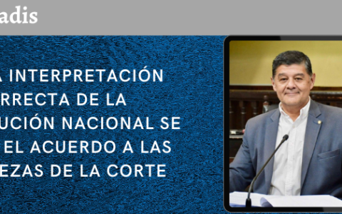 JORGE SOTO – PTE. DE LA COMISIÓN DE ACUERDOS Y DESIGNACIONES DEL SENADO