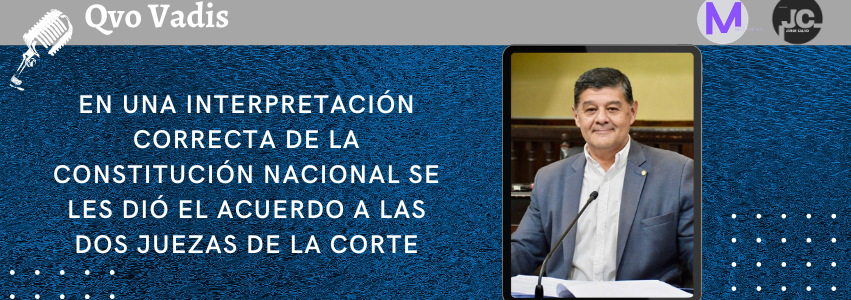 JORGE SOTO – PTE. DE LA COMISIÓN DE ACUERDOS Y DESIGNACIONES DEL SENADO