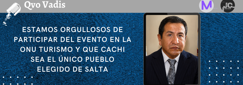 AMÉRICO LIENDRO – INTENDENTE DE CACHI