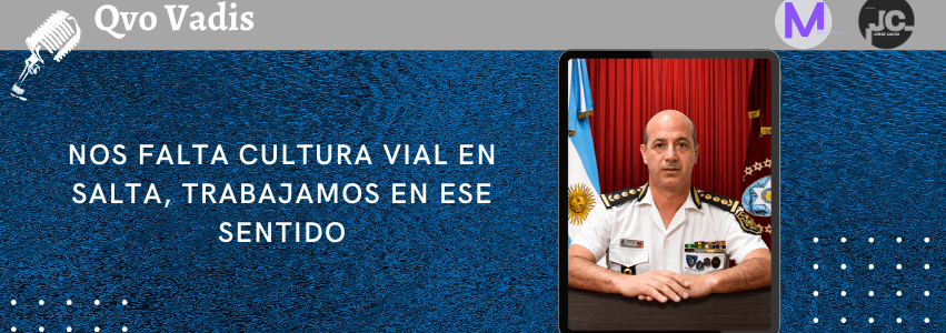 CRIO. ADRIÁN SÁNCHEZ ROSADO – DIRECTOR DE SEGURIDAD VIAL DE SALTA