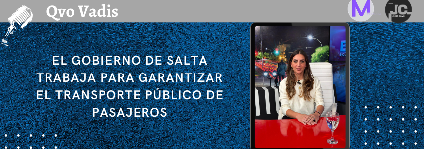 DRA. PAULA BENAVIDES – VOCERA DEL GOBIERNO DE LA PROVINCIA DE SALTA