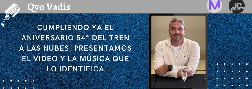SEBASTIÁN VIDAL – PRESIDENTE DEL DIRECTORIO DEL TREN A LAS NUBES