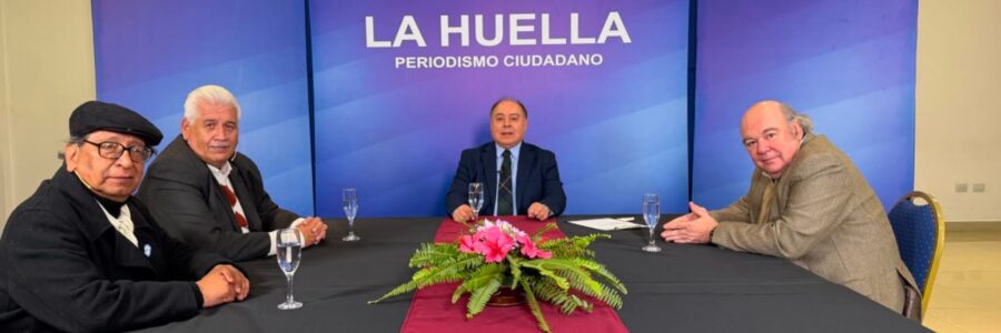 LA HUELLA CON ABEL CORNEJO, ERENESTO BISCEGLIA Y MIGUEL ÁNGEL CÁCERES