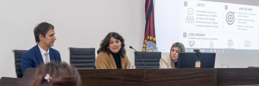 La Secretaría de Justicia fortalece la capacitación continua de mediadores de toda la provincia