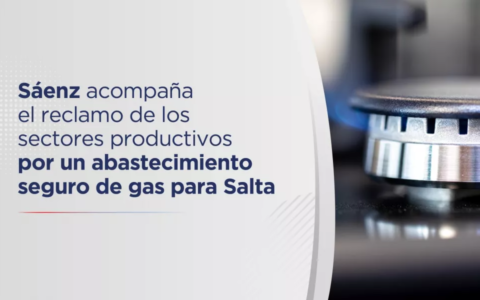 Sáenz acompaña el reclamo de los sectores productivos por un abastecimiento seguro de gas para Salta