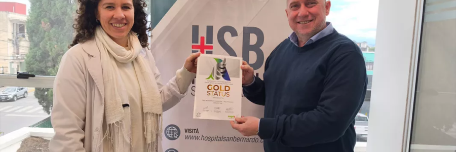 El hospital San Bernardo recibió una distinción internacional en la atención de pacientes con ACV
