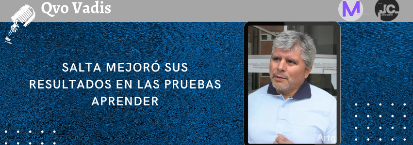 IVÁN QUIROGA – RESPONSABLE DE LA EVALUACIÓN JURISDICCIONAL DEL MINISTERIO DE EDUCACIÓN DE SALTA