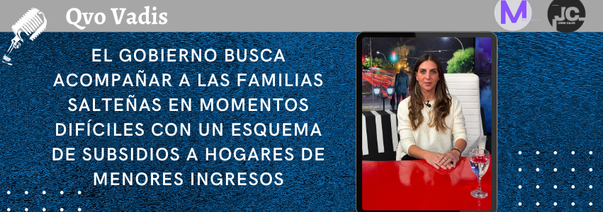 DRA. PAULA BENAVIDES – VOCERA DEL GOBIERNO DE LA PROVINCIA DE SALTA