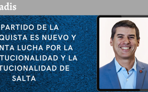 ALEJANDRO PATRÓN COSTAS – PRESIDENTE DEL PARTIDO DE LA RECONQUISTA