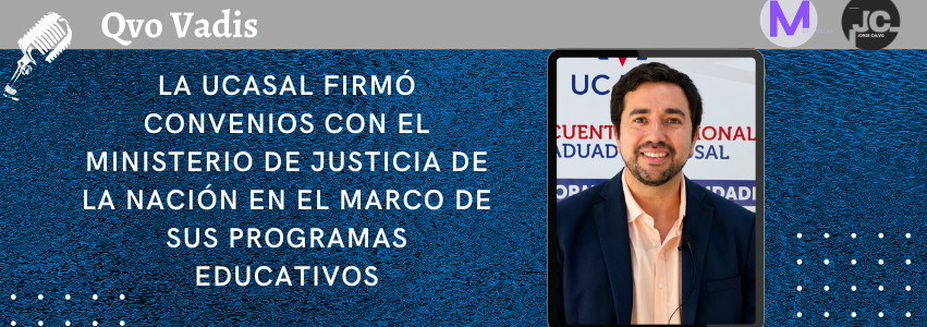 JESÚS RODOLFO BERTRÉS – SECRETARIO ACADÉMICO DE LA FACULTAD DE CS. JURÍDICAS DE UCASAL