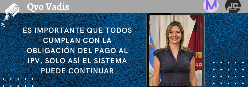 LAURA CABALLERO – PRESIDENTE DEL IPV
