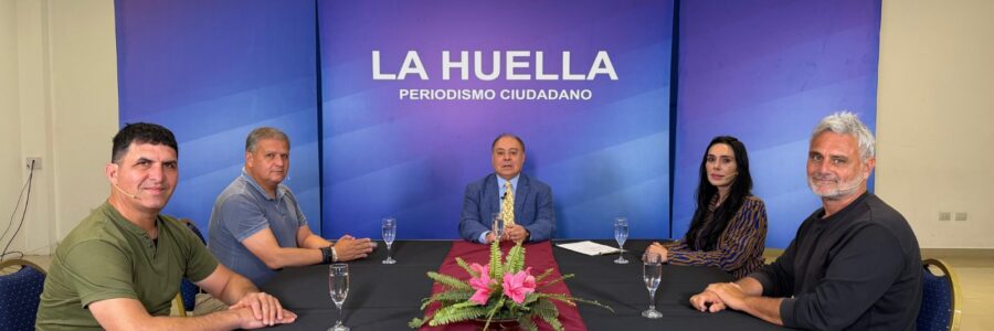 LA HUELLA CON CLAUDIA VÁSQUEZ, GUILLERMO BURICH, JUAN CARLOS SEGURA Y RODOLFO DE ANGELIS