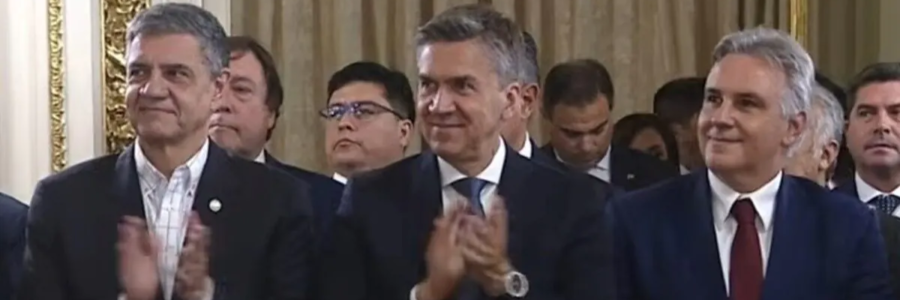 Uno por uno: quiénes son los gobernadores que asistieron a la jura de Diego Santilli y cómo es su vínculo con la Casa Rosada