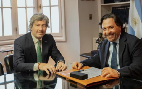 El gobernador Sáenz y el ministro Mahiques firmaron convenios para fortalecer la justicia