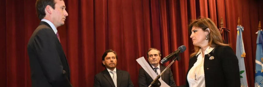 El gobernador Gustavo Sáenz participó del acto de juramento del Asesor General de Incapaces