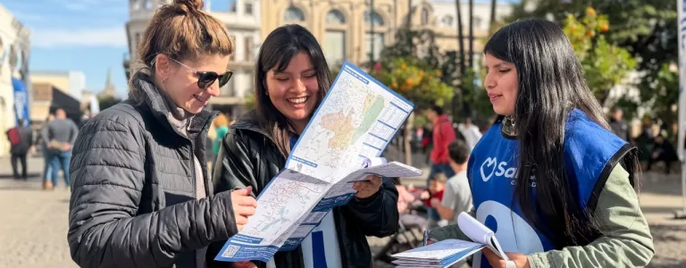 La ciudad de Salta recibe a miles de turistas en el inicio de las vacaciones de invierno