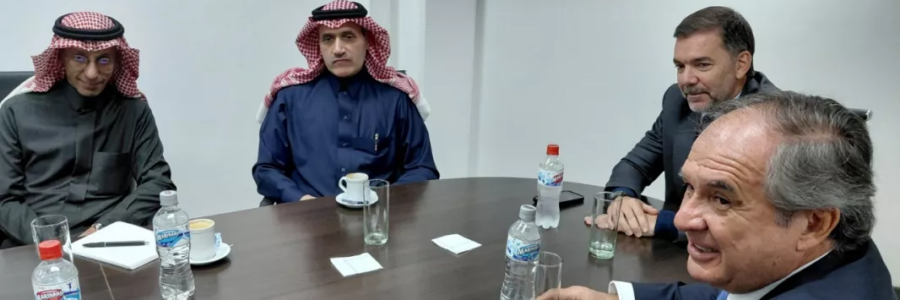 Funcionarios de Economía, Producción y Salud recibieron a la delegación oficial del Reino de Arabia Saudita