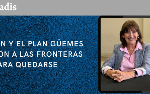 VIRGINIA CORNEJO – DIRECTORA NACIONAL DE VIGILANCIA Y CONTROL DE FRONTERAS