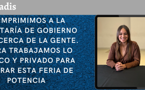 DRA. ORIANA NEVORA – SECRETARIA DE GOBIERNO DE LA PROVINCIA DE SALTA