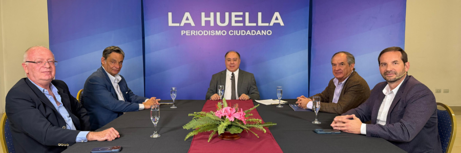 LA HUELLA CON IGNACIO LUPIÓN, JULIO SAN MILLÁN, JORGE BANCHIK Y LUCIO PAZ POSSE