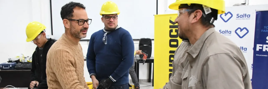 Escuela de Emprendedores: salteños sumaron herramientas para trabajar en construcción en seco