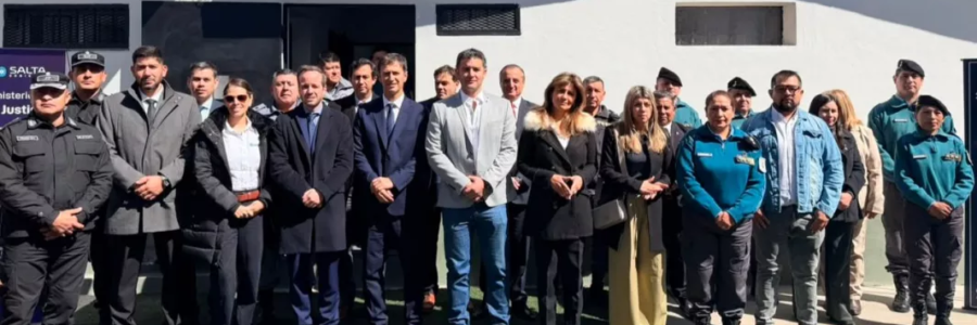 Salta fortalece su política de seguridad y justicia con un nuevo modelo de gestión penitenciaria de alto perfil