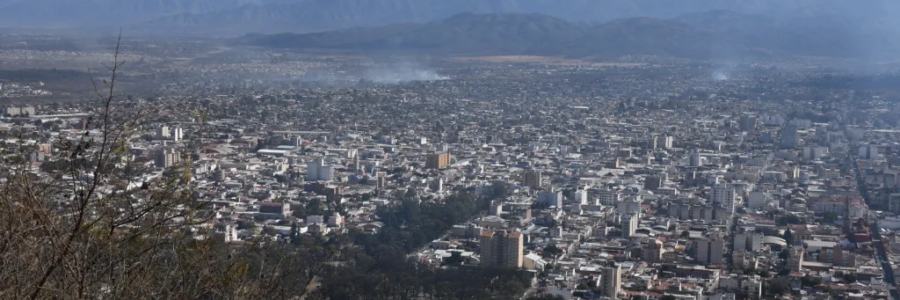 ¡Atención! Rige un alerta por incendios forestales en la ciudad