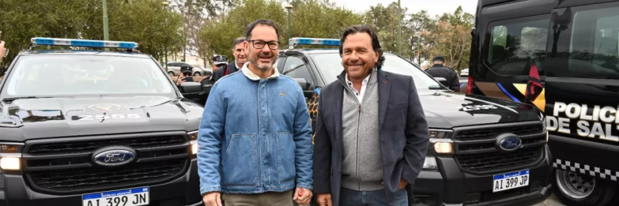 Con nuevas unidades para Seguridad Vial, la Provincia ya renovó el 60% del parque automotor de la Policía