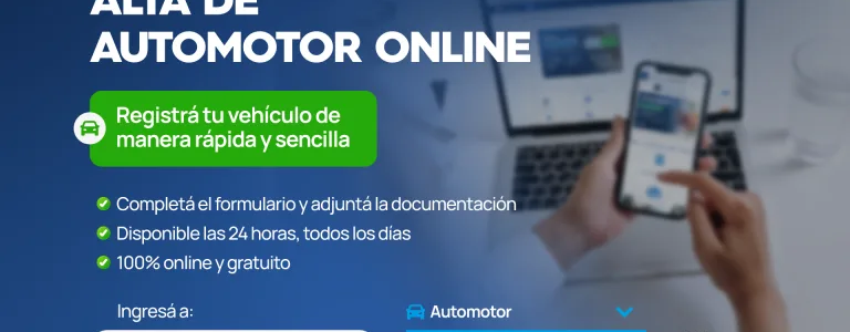 La Municipalidad habilitó el trámite de Alta de Automotor de manera online y gratuita