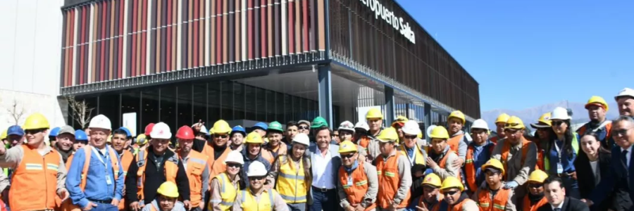 Sáenz inauguró la nueva terminal del Aeropuerto de Salta, que se consolida como el más importante del país después de Ezeiza y Aeroparque