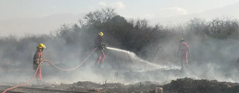 Por las altas temperaturas, rige un alerta por incendios forestales para este jueves