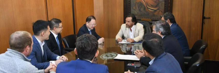 El Gobernador se reunió con las máximas autoridades de Ganfeng Lithium que proyecta ampliar sus inversiones en Salta