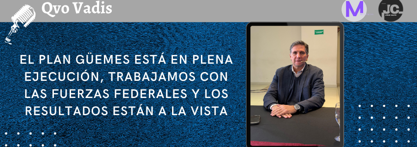 NICOLÁS AVELLANEDA – MINISTRO DE SEGURIDAD DE LA PROVINCIA DE SALTA
