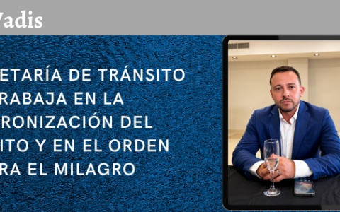 MATÍAS ASSENNATO – SECRETARIO DE TRÁNSITO Y SEGURIDAD VIAL DE LA MUNICIPALIDAD DE SALTA