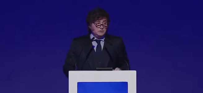 Javier Milei lanzó un fuerte mensaje electoral y defendió la continuidad del proyecto libertario