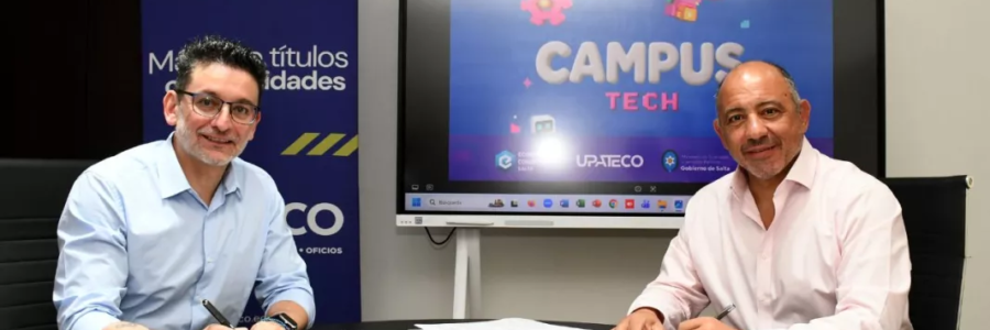 Se firmó un convenio para una nueva edición de Campus Tech que llegará a distintas localidades de la provincia