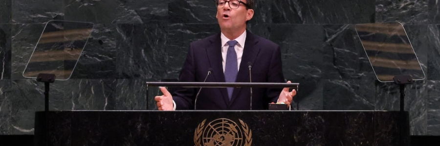 La advertencia del primer ministro británico en la ONU por Malvinas: «Nos mantendremos firmes frente a cualquier amenaza»