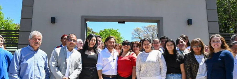 Sáenz inauguró en Vespucio la 12° sede Upateco: “Transformamos esta casa abandonada, en la casa de los sueños de 140 jóvenes”