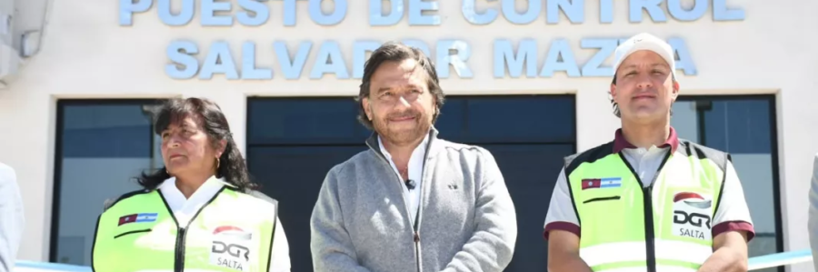 Sáenz inauguró en Salvador Mazza un Puesto de Control Integrado único en el NOA y NEA: “Es un ejemplo para todo el país”