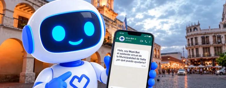 La Municipalidad lanza Muni Bot para simplificar gestiones por WhatsApp