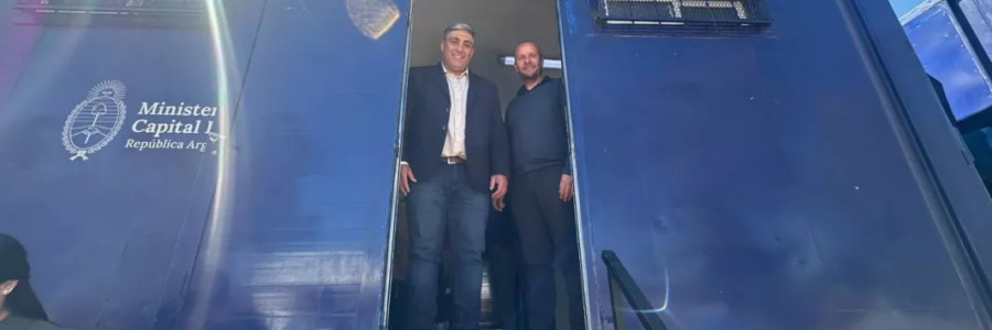 El Tren «25 de Mayo» llegó a Cerrillos con más de 15 servicios sanitarios y sociales