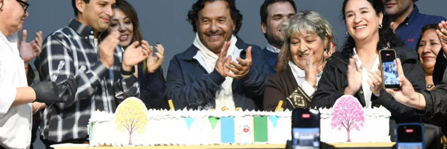 Sáenz acompañó al pueblo de Orán en los festejos por los 232 años de su fundación y fiestas patronales