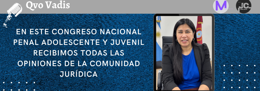 DRA. NADIA CRUZ – JUEZA PENAL JUVENIL 2 DISTRITO CENTRO